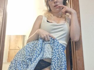 camgirl playing with sex toy AjaJones